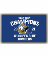Winnipeg Blue Bombers Football Team Champions Flag 90x150cm 3x5ft Best B... - €12,72 EUR
