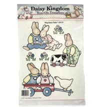 Daisy Kingdom Iron-on Transfer Playtime Pals Kit 6413 Rabbits Cow Duck - £10.03 GBP