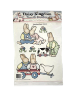 Daisy Kingdom Iron-on Transfer Playtime Pals Kit 6413 Rabbits Cow Duck - £9.95 GBP