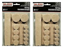 (2Pk) BRAND NEW SEALED PACKED ~ TOOL BENCH HARDWARE FELT PADS 27/pack = ... - $19.79