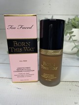Too Faced Born This Way Foundation, 1 Fl oz/ 30ml- Spiced Rum New In Box - £22.83 GBP