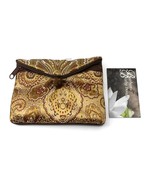 Barbara Bixby Jewelry Gift Zipper Travel Pouch + Romance Card New - $13.00