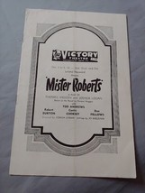 1950 Mister Roberts Victory Theater Prov RI Playbill Jack Klugman Lee Va... - £9.30 GBP