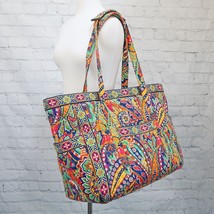 ❤️ VERA BRADLEY Venetian Paisley Get Carried Away / Going 23&quot; XL LARGE TOTE - £53.42 GBP