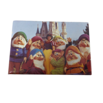 VTG Disney ATA-BOY Disneyworld Magic Kingdom Snow White Dwarfs Fridge Ma... - £16.22 GBP