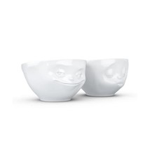 Fiftyeight Small Bowls Set of 2 Kissing and Grinning  - $83.00