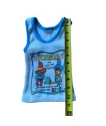 Vintage Boys Baby Toddler Tank Top No Size Tag See Measurements - $5.94