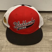 Chicago Blackhawks Stadium Bud Light Promo Retro 70&#39;s Series Hat Kick10 Snapback - £16.06 GBP