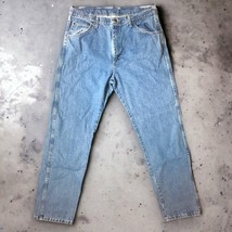 VTG Wrangler Blues Jeans Mens 38x32 Regular Classic Fit Cowboy Indigo De... - $19.20
