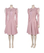 Glinda Cosplay Costume Halloween party Glinda Wicked Pink Puffy Sleeve D... - $157.97 CAD