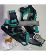 PetSafe Easy Walk Padded Dog Harness in Teal &amp; Gray Size Medium - €23,79 EUR