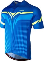 Lohca Cycling Jersey Mens Short Sleeve Mountain Bike Jersey Biking Shirt... - $33.99