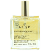 Nuxe Huile Prodigueuse Multi-Purpose Dry Oil Spray Bottle 50ml | Face Body Hair - £27.09 GBP