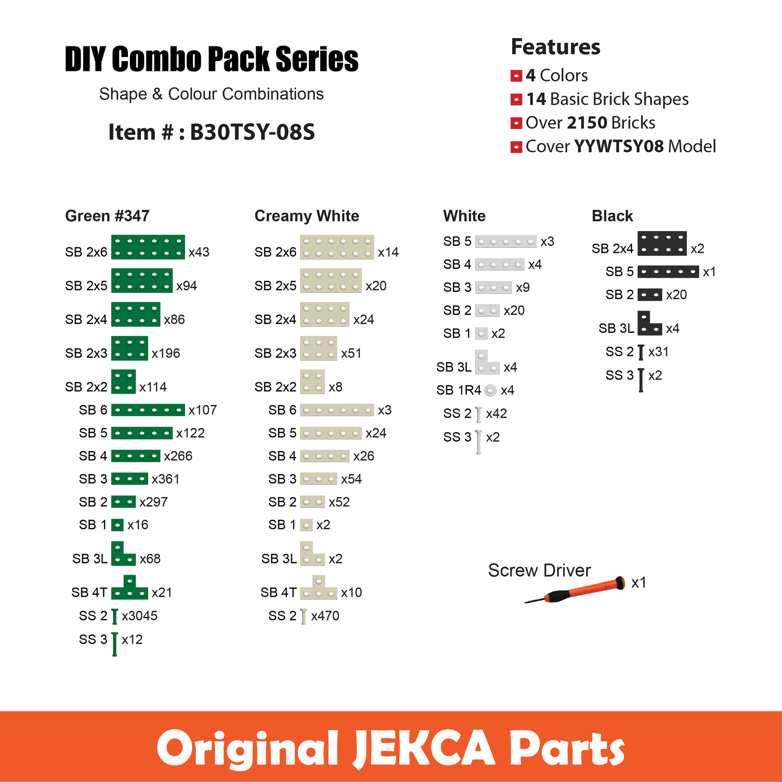 Rex (Toy Story) Brick Sculpture (JEKCA Lego Brick) DIY Kit Item image 3