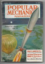 Popular Mechanics Magazine Mar 1953 334 pages Vol. 99, No. 3 VRY Good co... - $16.38 CAD