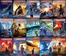 I Survived Series Collection Set 1-15 Paperback by Lauren Tarshis Brand New - $69.35