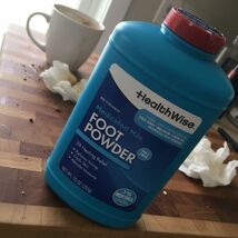 Medicated Anti-Itch Foot Powder, Maximum Strength 1% Menthol, Talc-Free ... - $175.03 MXN