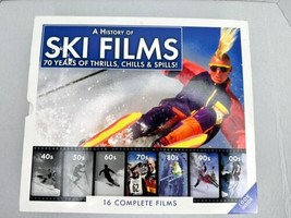 NEW RARE OOP History of Ski Films 16 Complete Films Boxed 15 Disc DVD Se... - £39.95 GBP