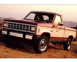 1983 Ford Ranger 4X4 Pick Up Truck Dealers Advertising Postcard - £11.75 GBP