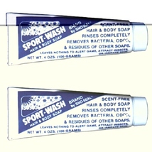 ATSKO SNO SEAL SPORT WASH  HAIR  &amp; BODY SOAP 2 COUNT TUBES - £11.74 GBP