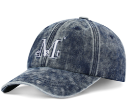 Korea Brand MUCENT Signature Ball Cap Lifestyle [56~74cm] Stone Washing ... - $55.34