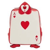 Loungefly Disney Alice in Wonderland Ace of Hearts Cosplay Mini Backpack - £79.08 GBP