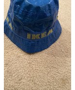 Ikea Bag KNORVA Bucket Hat Novelty Limited Edition Blue Frakta Bag Material - £9.57 GBP