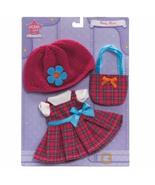 Gund Pinky Plaid Back To School Outfits Fits Gund Girls 17" Dolls - £3.91 GBP