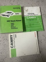 1987 Toyota Camry Service Repair Shop Workshop Manual OEM Factory Set W EWD Feat - $31.49