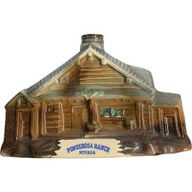 Jim Beam Bottle Ponderosa Ranch House &amp; Lake Tahoe Regal China 1969 VGC - £15.92 GBP