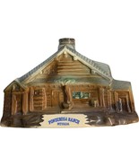 Jim Beam Bottle Ponderosa Ranch House &amp; Lake Tahoe Regal China 1969 VGC - £16.07 GBP
