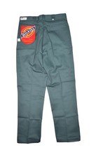 Vintage Dickies Work Pants Mens 38x34 Teal Made in USA Scotch Release Wo... - £42.38 GBP