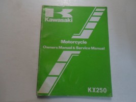 1982 Kawasaki KX250 Réparation Service Propriétaires Manuel Worn Eau Abî... - £18.76 GBP