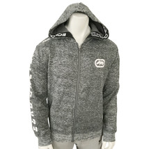 NWT ECKO UNLTD. MSRP $59.99 MEN&#39;S GRAY ZIP UP FLEECE HOODIE SWEATSHIRT S... - £18.76 GBP