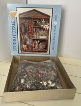 Gardening Shelf Studio 1000 Piece Puzzle Bits and Pieces by Lesley Hammett 2005 - $18.23