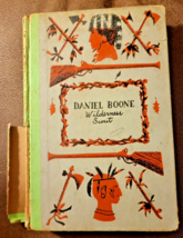 Daniel Boone Wilderness Scout 1952 Book Vintage Hardcover  - £9.46 GBP