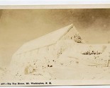 Tip Top House Mt Washington New Hampshire Real Photo Postcard - £14.01 GBP