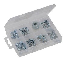 BRAND NEW HEXAGON NUTS PACK 108PCE ASSORTED SIZES M4 - M12 MINI TOOLS P313 - $176.52 MXN