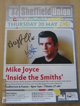 The Smiths SIGNED Poster COA 100% Genuine - £37.75 GBP