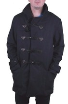 Diamond Supply Co. Cappotto Duffle In Lana Melton Blu NWT - $168.74