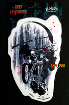 Grim Reaper Chopper Motorcycle Decal Sticker Biker Gas Tank Fender Battery Cover - £3.85 GBP