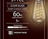 Savant 36506 GE 60W Vintage LED Edison Style ST19 Light Bulb Replacement - $26.31