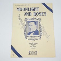 Sheet Music Moonlight and Roses Edwin Lemare Ben Black Neil Moret Songbook - $9.89