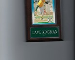 DAVE KINGMAN PLAQUE BASEBALL OAKLAND A&#39;s ATHLETICS MLB   C - £0.00 GBP