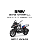 BMW R 1250 GS Adventure K51/11 Service Repair Workshop Manual - €6,94 EUR