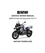 BMW R 1250 GS Adventure K51/11 Service Repair Workshop Manual - €13,02 EUR