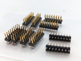 10 New Samtec TSW-108-07-STL-D Header Connector 16 Pin,  2.00 mm Pitch - $3.99