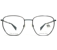 Rag &amp; Bone Eyeglasses Frames RNB7018 KJ1 Gray Blue Square Full Rim 52-19-145 - £25.33 GBP