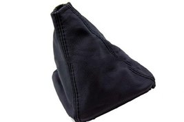 Fits 1996-2003 BMW E39 525 528 530 Real Black Leather Shift Boot Manual ... - $25.47