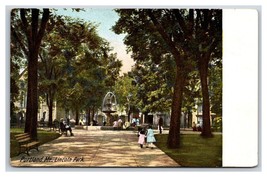 View in Lincoln Park Portland Maine ME  UNP UDB Postcard Y7 - £3.06 GBP